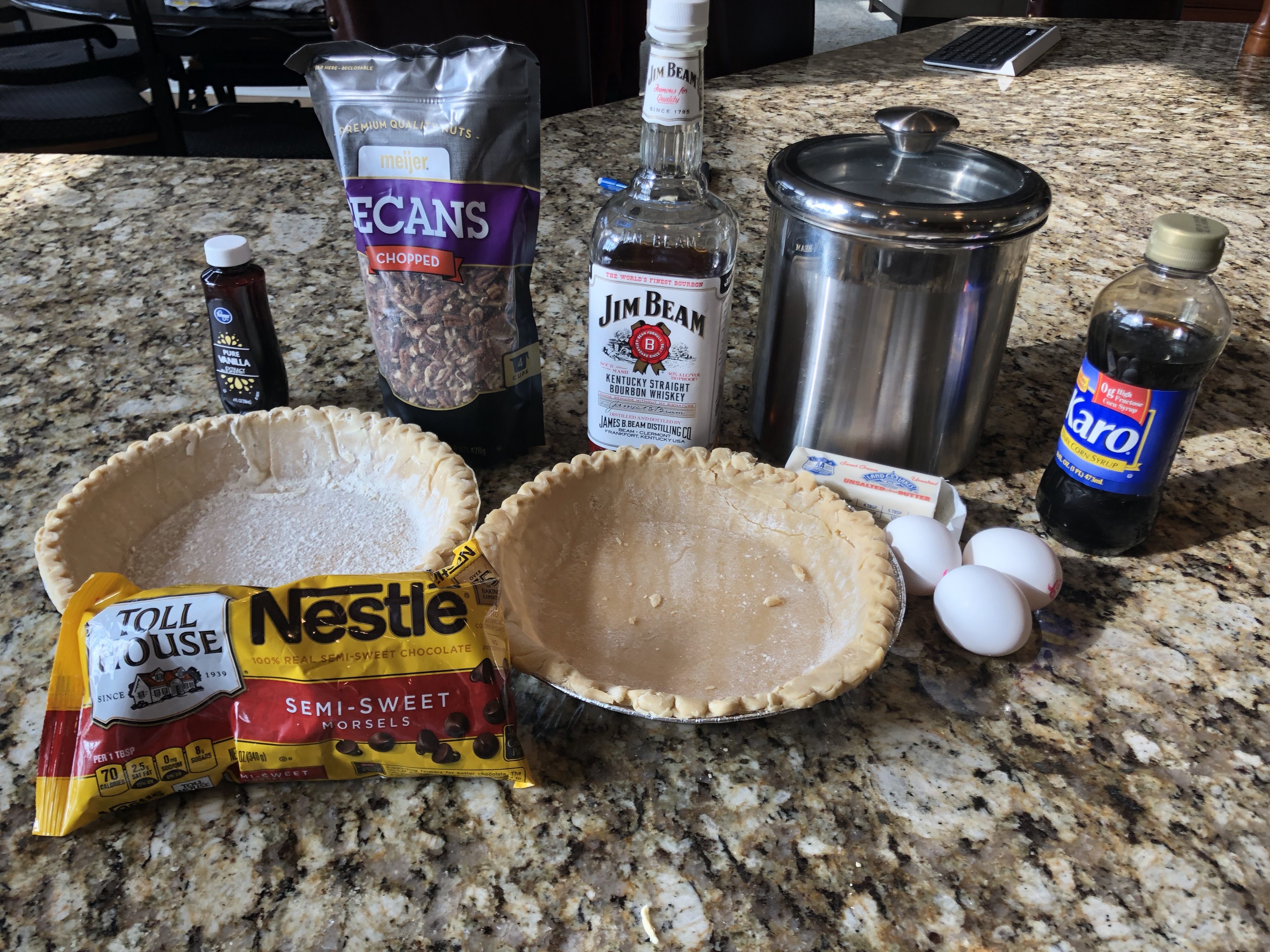 Pie ingredients