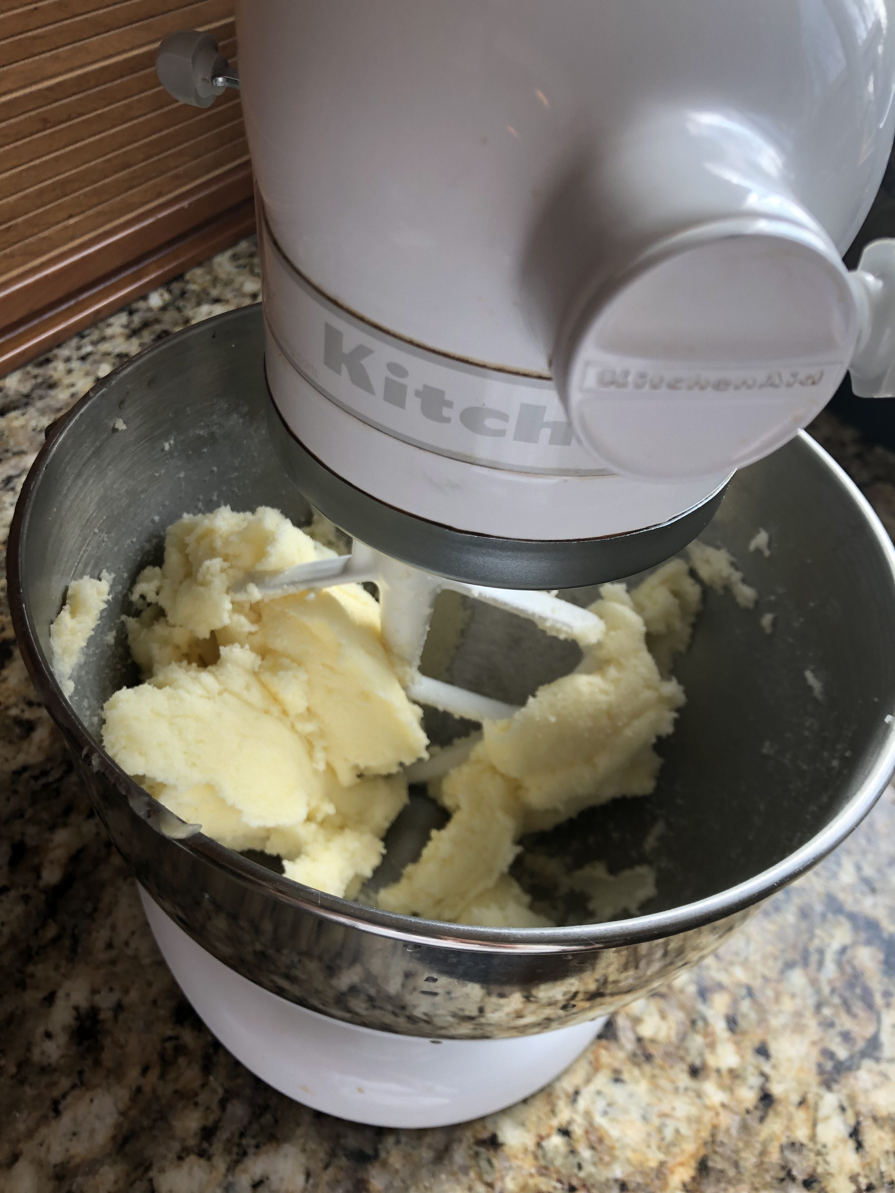 cream the butter and sugar