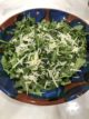 arugula, pea, mint and pecorino salad