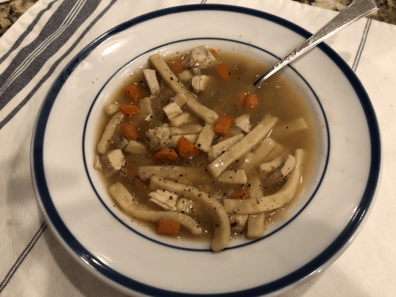 Homemade Chicken Noodle Soup - Simple Joy