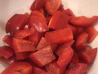 Chopped Red Bell Pepper