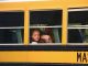 girl on school bus