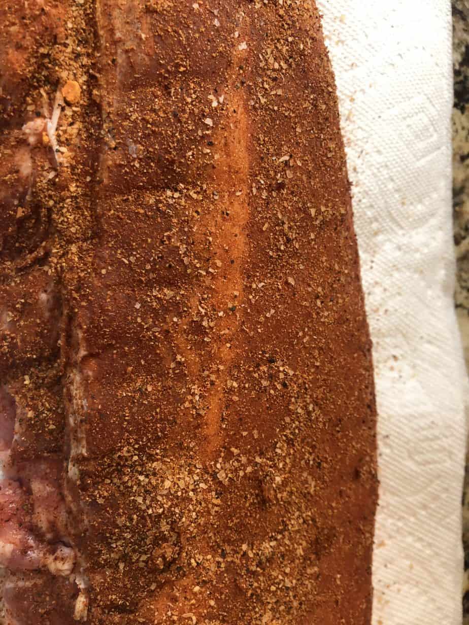 ribs with rub