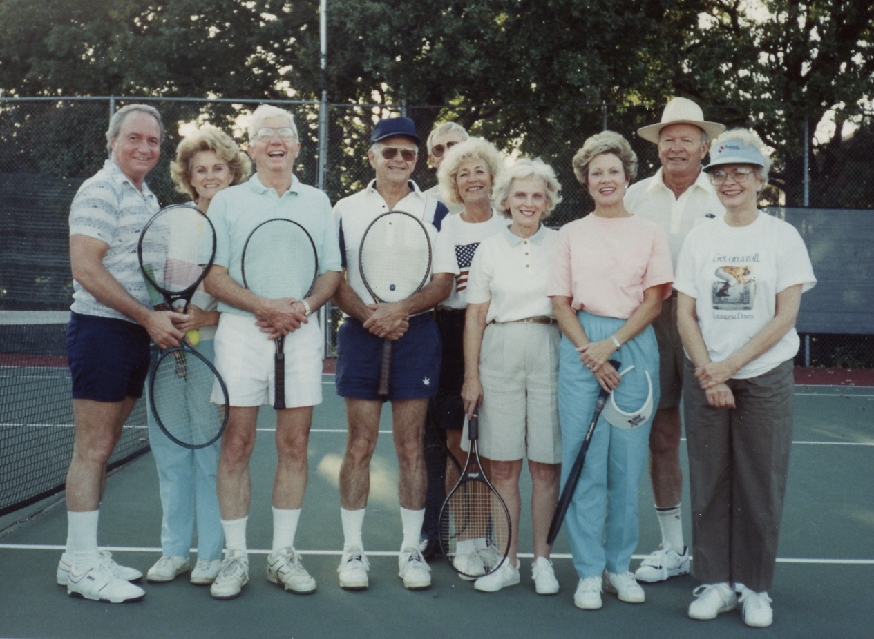 tennis players in the 70s