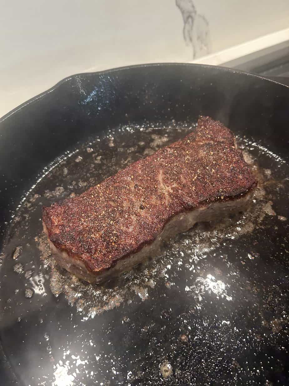 Foolproof strip steak: Fire up the cast iron skillet