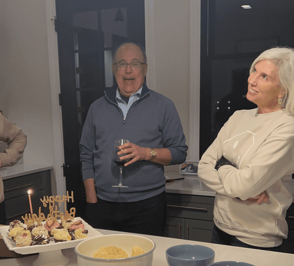 blowing out the candles