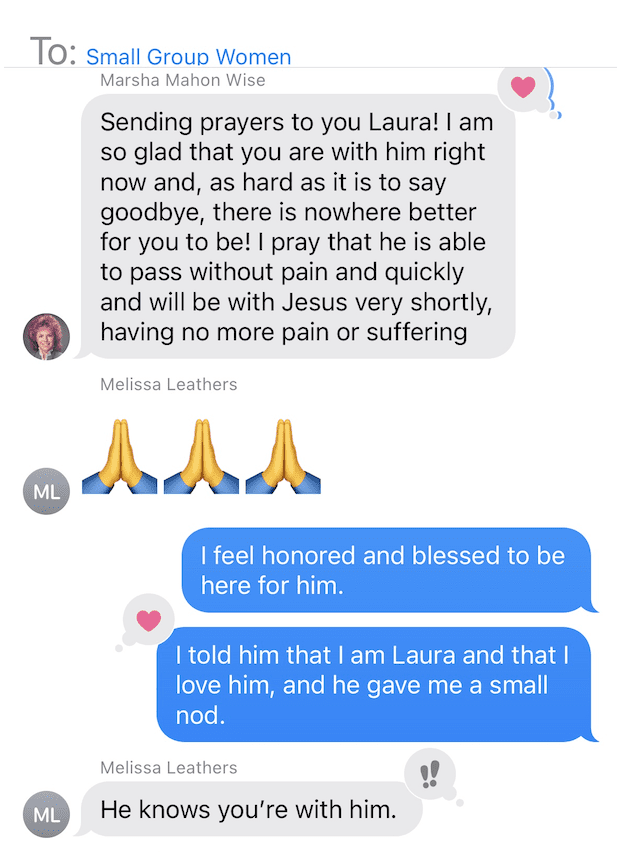 texting with friends