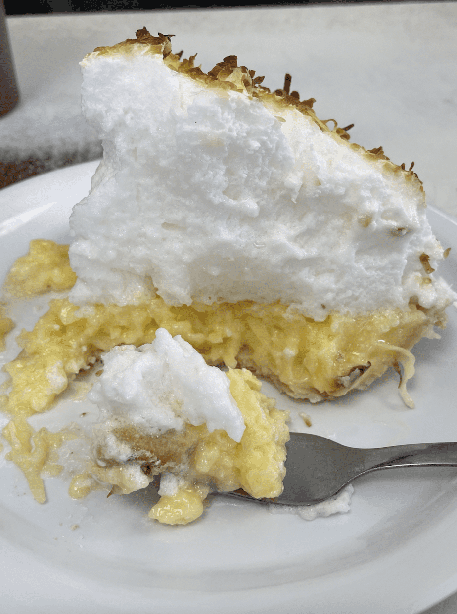 coconut cream pie