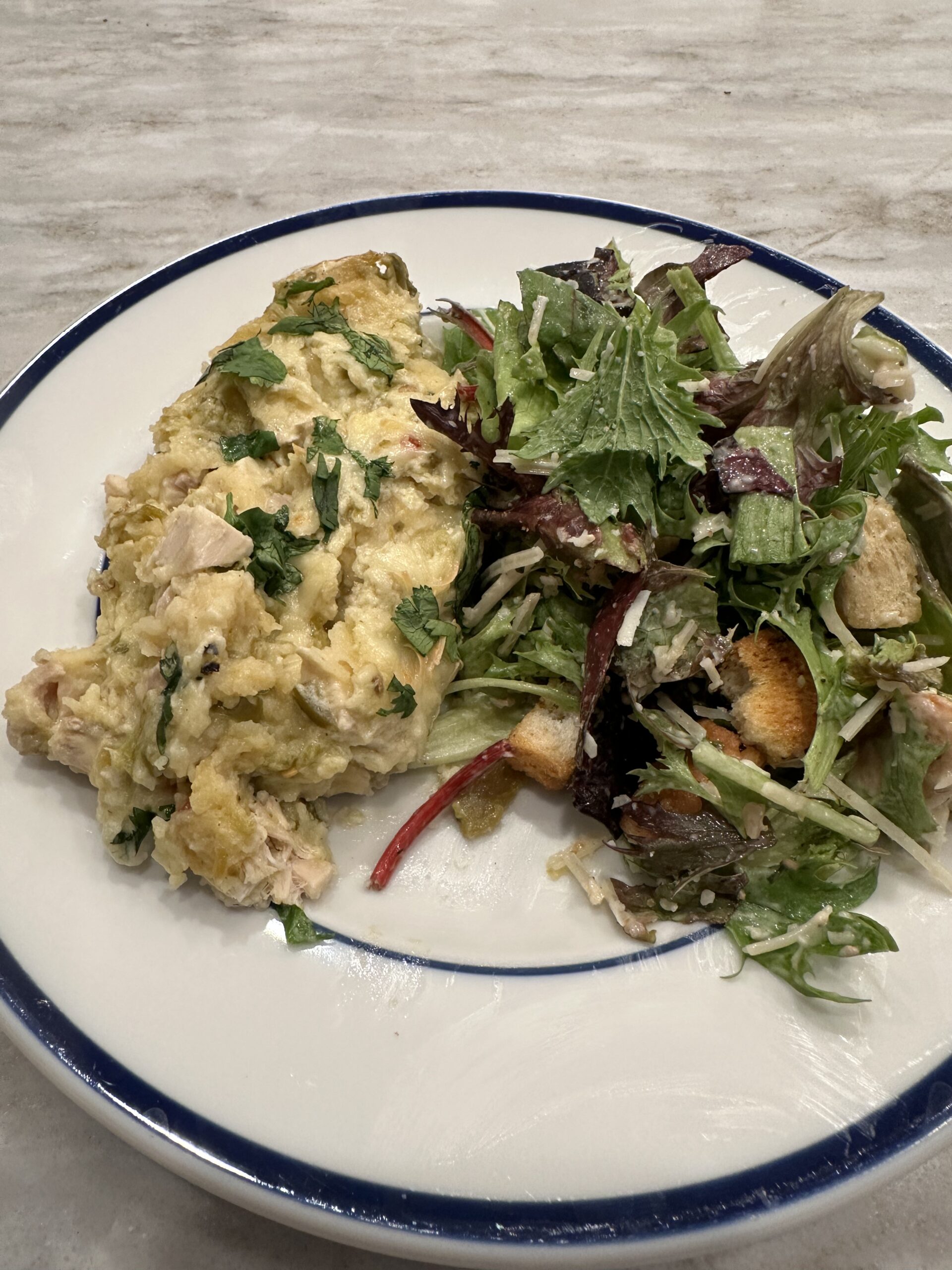 chicken verde enchiladas